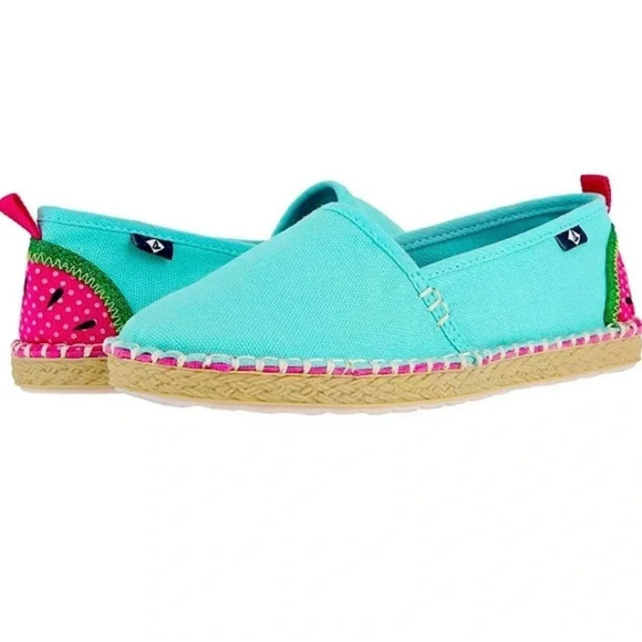Sperry Other - Sperrys Kids Skysail Blue with Watermelons Size 12